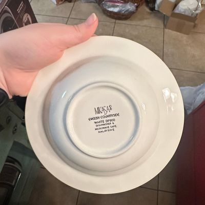 Mikasa English Countryside White Soup Bowl