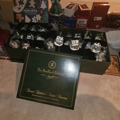 The Bradford Edition Collectable illuminated Thomas Kincade