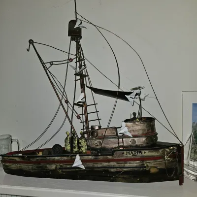 Sale Photo Thumbnail #33: Curtis Jere "Maria" Metal 1970's Boat