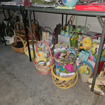 Easter Baskets and Easter Supplies