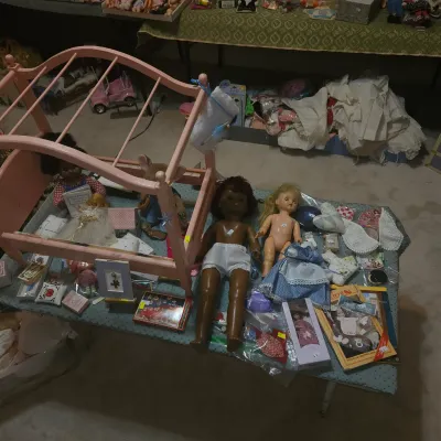 Several Doll Beds