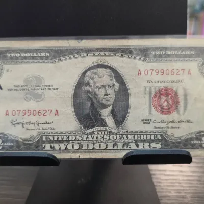 Sale Photo Thumbnail #84: Series 1953 United States Two Dollar Bill