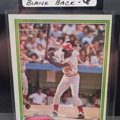 Sale Photo Thumbnail #17: Cincinnati Reds Baseball Trading Card