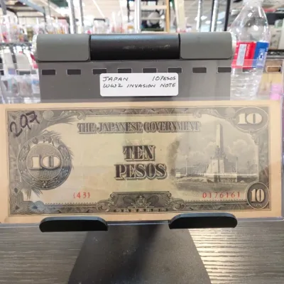 Sale Photo Thumbnail #384: The Japanese Government Ten Pesos Banknote
