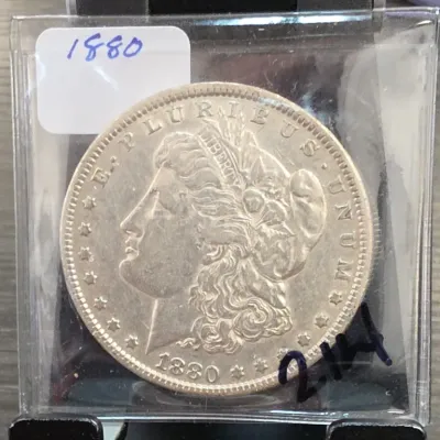 Sale Photo Thumbnail #301: 1880 Morgan Dollar Coin