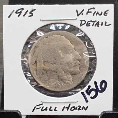 Sale Photo Thumbnail #243: 1915 Buffalo Nickel