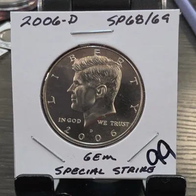 Sale Photo Thumbnail #186: 2006-D Kennedy Half Dollar Coin in Holder
