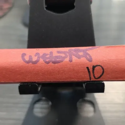 Sale Photo Thumbnail #28: Wooden Stick Marked "10