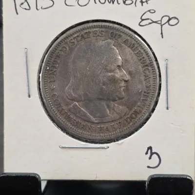Sale Photo Thumbnail #7: United States Columbian Half Dollar Coin