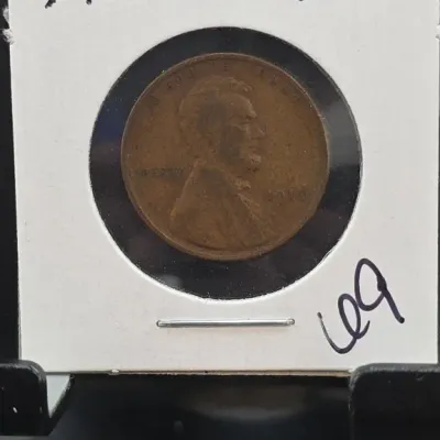 Sale Photo Thumbnail #156: Lincoln Wheat Cent in Card Holder