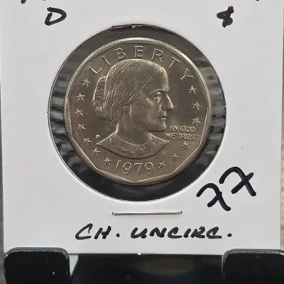 Sale Photo Thumbnail #164: 1979 Susan B. Anthony Dollar Coin