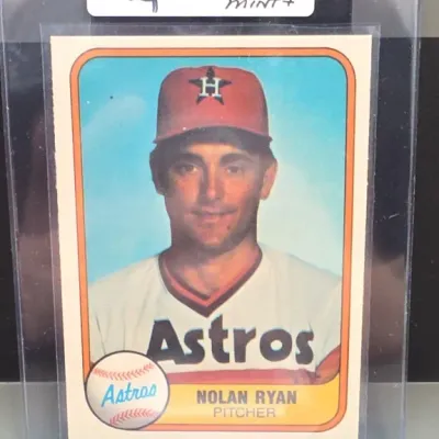 Sale Photo Thumbnail #11: Astros Nolan Ryan Pitcher Baseball Card