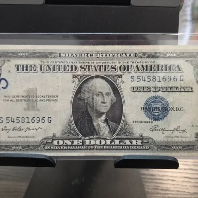 Sale Photo Thumbnail #96: Series 1935 D One Dollar Silver Certificate Note