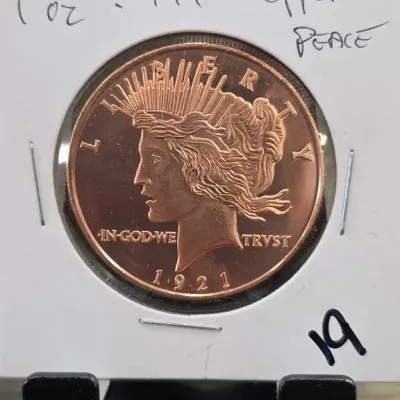 Sale Photo Thumbnail #55: 1921 Liberty Peace Dollar Coin
