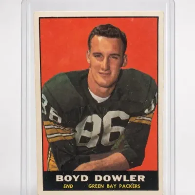 Sale Photo Thumbnail #65: Boyd Dowler Green Bay Packers Football Card