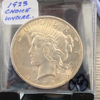 Sale Photo Thumbnail #185: 1923 Peace Dollar Coin
