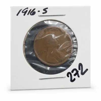 Sale Photo Thumbnail #359: 1916-S Lincoln Wheat Cent