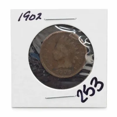 Sale Photo Thumbnail #340: 1902 Indian Head Cent