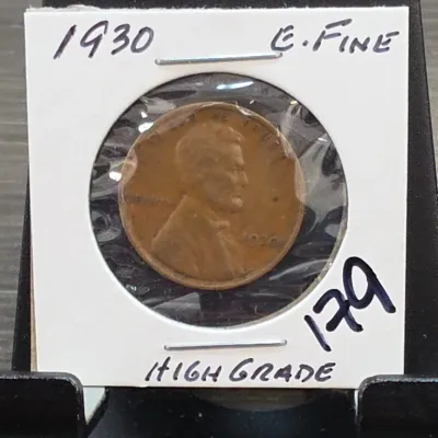 Sale Photo Thumbnail #266: 1930 Lincoln Wheat Cent