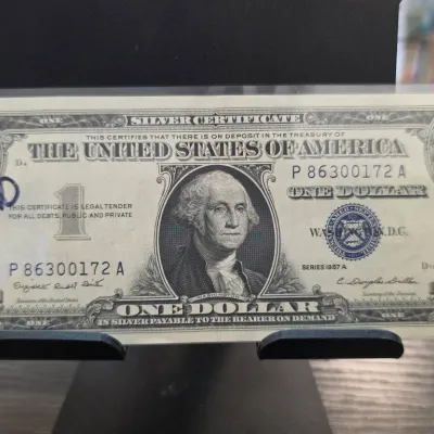 Sale Photo Thumbnail #106: Series 1957 A One Dollar Silver Certificate