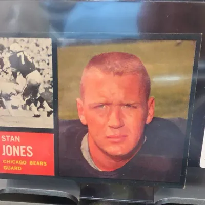 Sale Photo Thumbnail #59: Stan Jones Chicago Bears Football Card