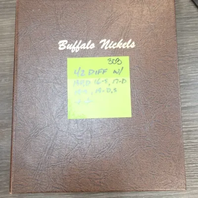 Sale Photo Thumbnail #390: Buffalo Nickels Coin Album