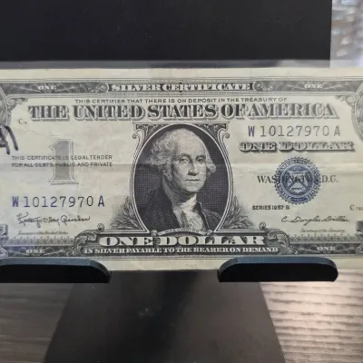 Sale Photo Thumbnail #108: Series 1957 B One Dollar Silver Certificate