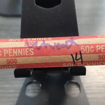 Sale Photo Thumbnail #40: Rolled 50¢ Pennies