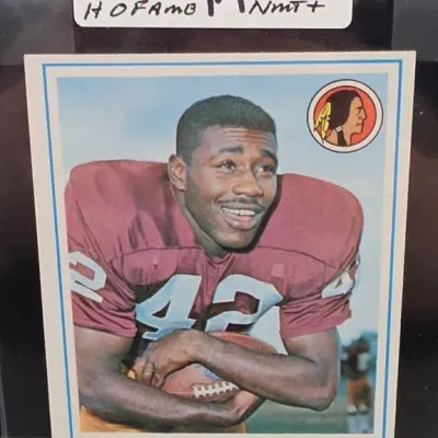 Sale Photo Thumbnail #41: Washington Football Player Trading Card
