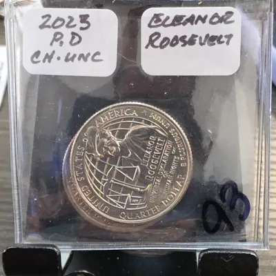 Sale Photo Thumbnail #180: 2023 Eleanor Roosevelt Quarter Dollar Coin