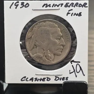 Sale Photo Thumbnail #124: 1930 Buffalo Nickel Coin in Holder