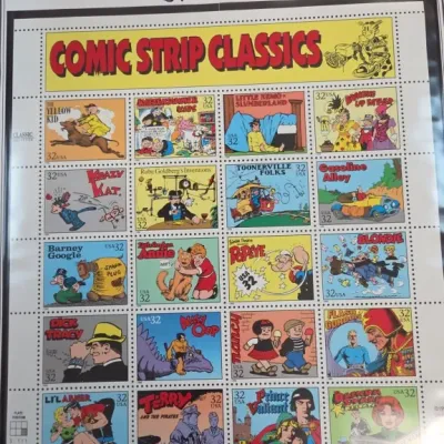 Sale Photo Thumbnail #141: Comic Strip Classics 32 Cent Stamp Sheet