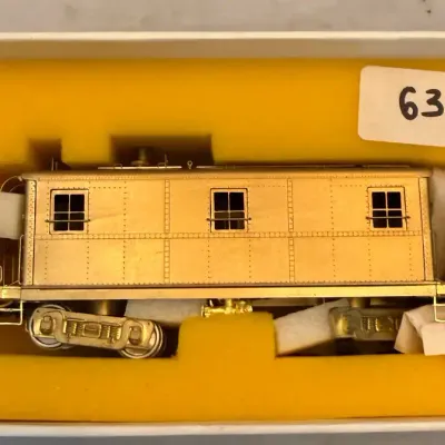 Railworks HO Brass New York Central Steam Heat Trailer H-1 to H-8 Samhongsa R-101 w/ Box