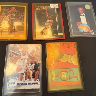 Penny Hardaway Rookie-Era Collection – 5 Orlando Magic Basketball Cards