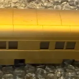 Vintage HO Scale Brass Pullman Heavyweight Sleeper Car – Unpainted 12-Wheel