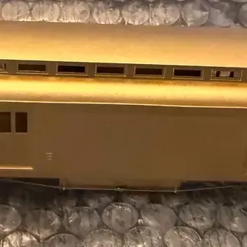 Vintage HO Scale Brass Clerestory Baggage Car – Unpainted 10.5”