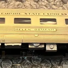 HO Scale Brass New York Central “Empire State Express” Helen Domash Passenger Car