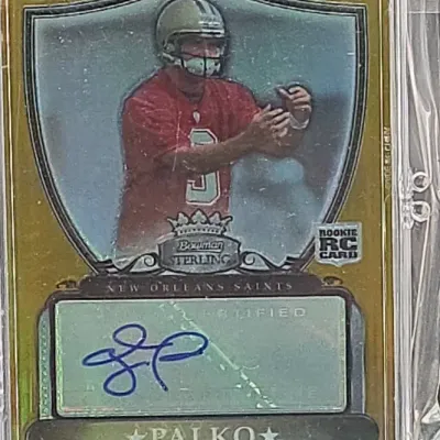 Auto Signature Card by Tyler Palko Rookie BSGA-TP