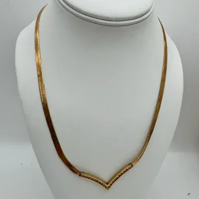 14K Gold & .5 Karat Diamond Necklace