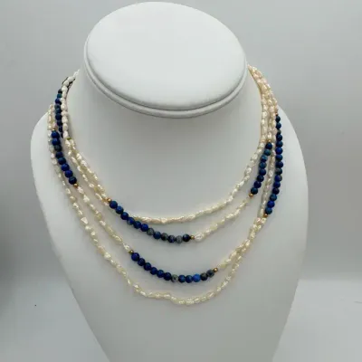 14K Gold Clasp With Pearl Strands