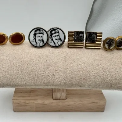 Four Pairs Of Anson Men’s Cufflinks