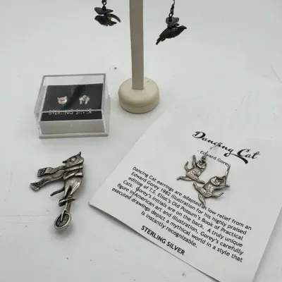 Sterling Silver Earrings & Pins