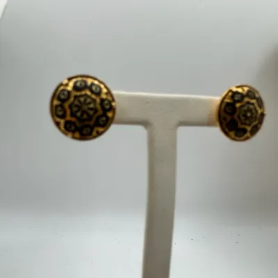 Gold Toned Earrings