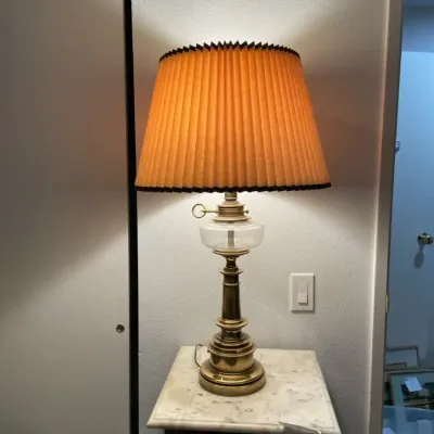 Vintage Stiffel Brass Table Lamp