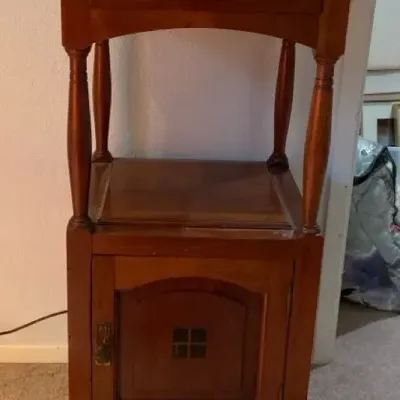Vintage Bedside Table 