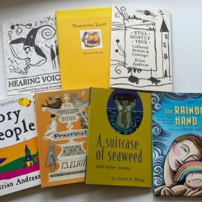 Brian Andreas Books with Other Poetry Collections