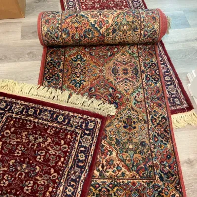 Three Karastan Wool Pile Area Rugs (2) 67” X 130”, (1) 2.6 X 12 Ft
