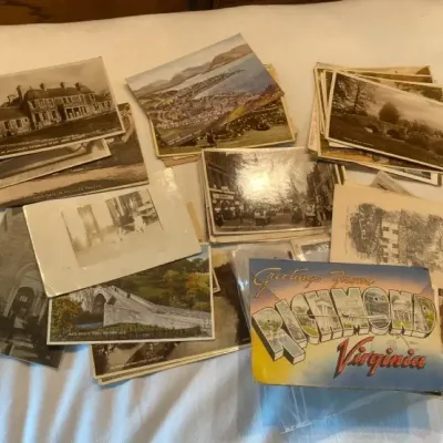 Collection of Vintage Picture Postcards from England, Scotland and USA