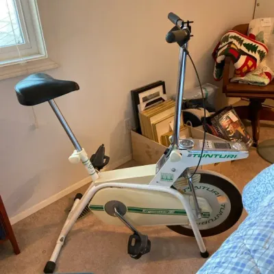 Vintage Tunturi Ergometer Cycling Bike