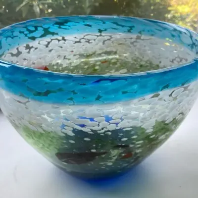 Fused Glass Bowl
